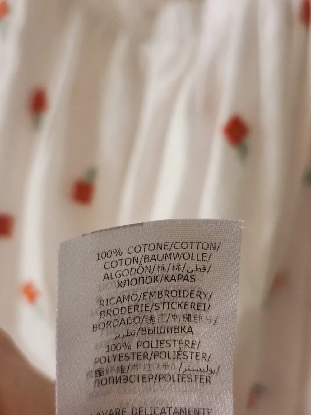 STELLA MCCARTNEY Teen Embroidered White Flower Sundress